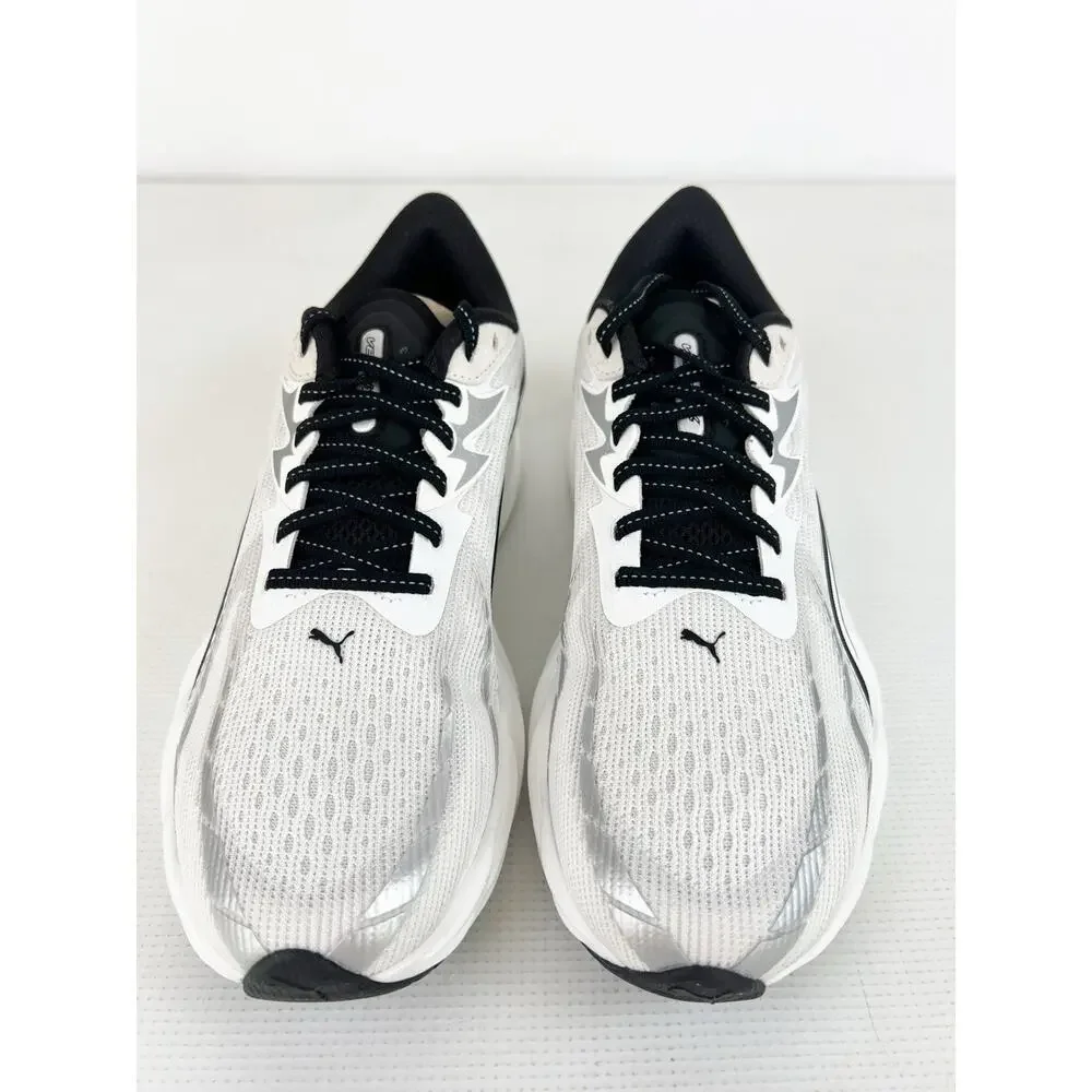 PUMA Velocity NITRO 4 White Black Athletic Shoes / 311141 02 / Womens Size 9 New